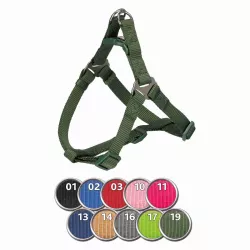 Postroj PREMIUM 65-80cm/25mm (L), - grafit TRIXIE