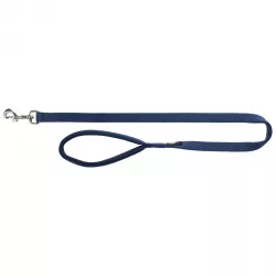 Vodítko PREMIUM s vyplněnou rukojetí 1m/25mm (L-XL), - indigo TRIXIE
