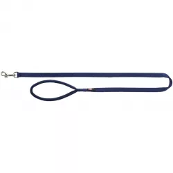 Vodítko PREMIUM s vyplněnou rukojetí 1m/25mm (L-XL), - indigo TRIXIE