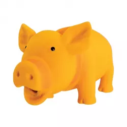 Prasátko latex plněné, se zvukem, 16cm, HipHop HipHop Dog