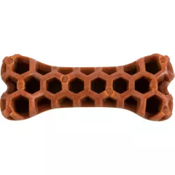 Denta Fun Veggie Honey Comb Bone , kostička s mořskou řasou 8,5 cm, 28g TRIXIE