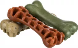 Denta Fun Veggie Honey Comb Bone , kostička s mořskou řasou 8,5 cm, 28g TRIXIE