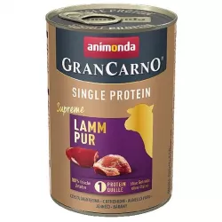 GRANCARNO Dog Single Protein čisté jehněčí 400g Animonda