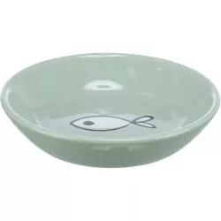 Keramická miska pro kočky, mělká 0,2 l/14 cm, různé motivy a barvy TRIXIE