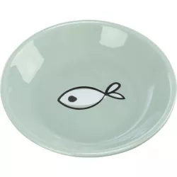 Keramická miska pro kočky, mělká 0,2 l/14 cm, různé motivy a barvy TRIXIE