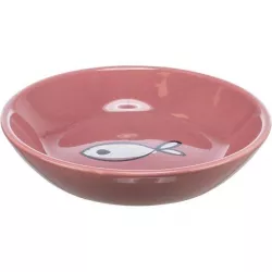 Keramická miska pro kočky, mělká 0,2 l/14 cm, různé motivy a barvy TRIXIE