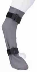Ochranná silikonová ponožka, šedá