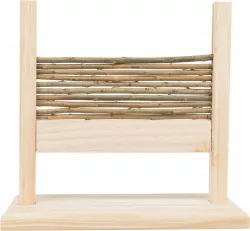 Agility set pro hlodavce - překážka, kruh, dřevo/proutí, 28 × 26 × 12 cm TRIXIE