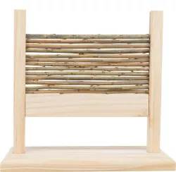 Agility set pro hlodavce - překážka, kruh, dřevo/proutí, 28 × 26 × 12 cm TRIXIE