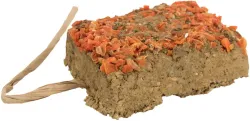 Jílová cihlička s mrkví, 100g TRIXIE