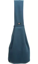 SOFT front carrier - přední látkové nosítko/taška, 22 x 20 x 60 cm, modrá/šedá TRIXIE