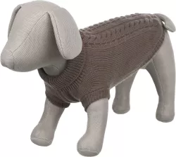 Svetr KENTON, M: 55 cm, hnědošedá TRIXIE