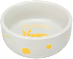 Keramická miska s putníky, pro králíky, 250 ml/ø 11 cm TRIXIE
