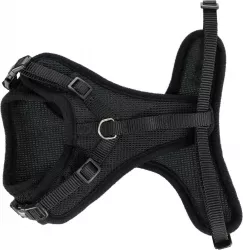 Měkký síťovaný Y-postroj s elastickým vodítkem pro kočku XL 39-60cm / 1,00 m TRIXIE