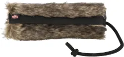 Tréninkový pešek - srst, plyš/polyester 6 x 20 cm, imitace králičí srst černá TRIXIE