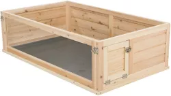 Výběh pro morčata do vnitřních prostor, 100 × 30 × 60 cm, dřevo/plast TRIXIE