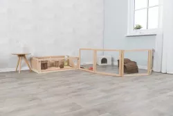 Výběh pro morčata do vnitřních prostor, 100 × 30 × 60 cm, dřevo/plast TRIXIE