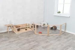 Výběh pro morčata do vnitřních prostor, 100 × 30 × 60 cm, dřevo/plast TRIXIE