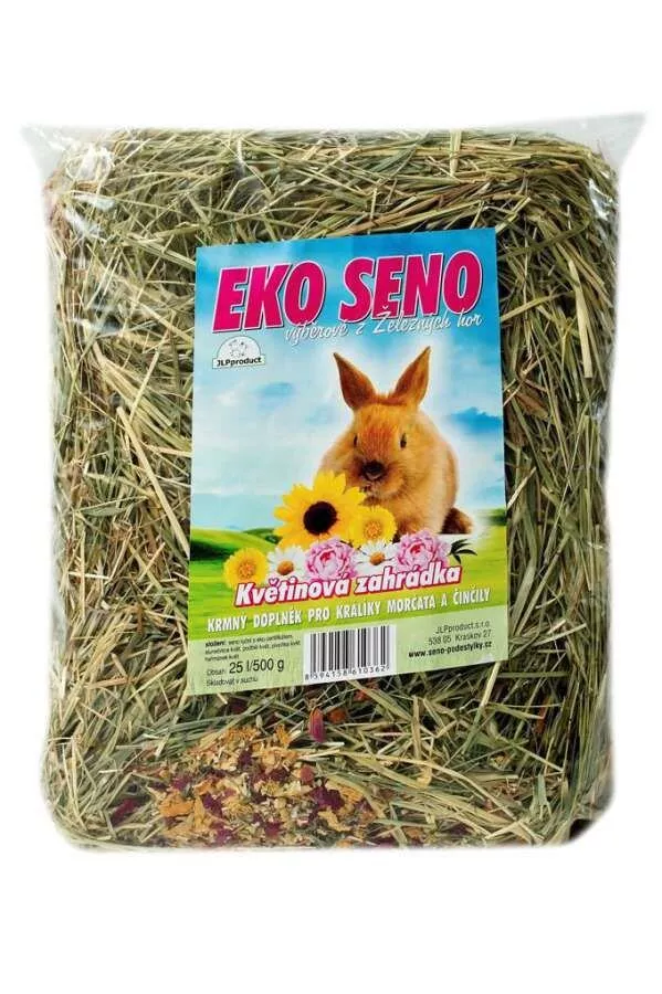 EKO seno 25 l/500 g květinová zahrádka JLP product