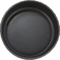 Keramická miska 0.4 l/ø 13 cm, vroubkovaná, černá TRIXIE Keramická miska 0.4 l/ø 13 cm, vroubkovaná, černá TRIXIE
