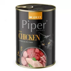 PIPER CAT konzerva pro kočky, s kuřecím masem 400g