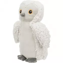 Be Eco sova EMILY, plyšová hračka se zvukem pro psy, 28 cm, bílá TRIXIE