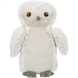 Be Eco sova EMILY, plyšová hračka se zvukem pro psy, 28 cm, bílá TRIXIE