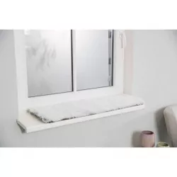 HARVEY hebká podložka na okenní parapet, 90 x 28 cm, bílá-černá TRIXIE