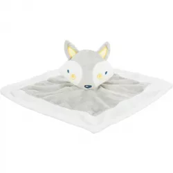 JUNIOR snuggler - plyšový mazlíček, čtverec s plyšovou hlavou 20 x 20 cm TRIXIE
