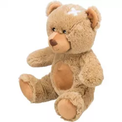 Be Eco medvěd TEDDY, plyšová hračka se zvukem, 23 cm