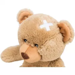 Be Eco medvěd TEDDY, plyšová hračka se zvukem, 23 cm