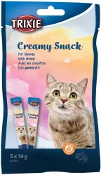 Creamy, krémová pochoutka pro kočky, tuňák a krevety, 5 x 14 g TRIXIE