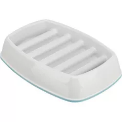 Miska k pomalému krmení, design mříž, 0,25l/21 ×14 cm, plast/TPR, šedá