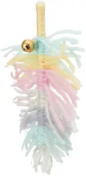 Peříčko z bavlnek s rolničkou, hračka pro kočky, 14 cm, polyester TRIXIE