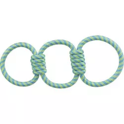 Aqua Toy plovoucí přetahovadlo 3 kruhy, 42 cm, polyester TRIXIE