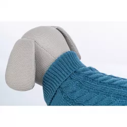 Svetr KENTON, modrá L:60cm, hruď:58cm, krk:42cm TRIXIE