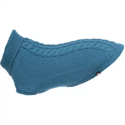 Svetr KENTON, modrá L:60cm, hruď:58cm, krk:42cm TRIXIE