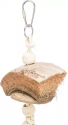 Závěsná přírodní hračka pro papoušky, kokos/ratan/lávový kámen, 35 cm TRIXIE
