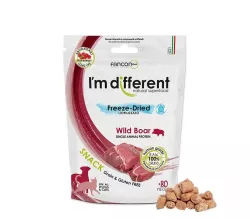 I´M DIFFERRENT SNACK divočák - mrazem sušený pamlsek, 40 g I'm different I´M DIFFERRENT SNACK divočák - mrazem sušený pamlsek, 40 g I'm different