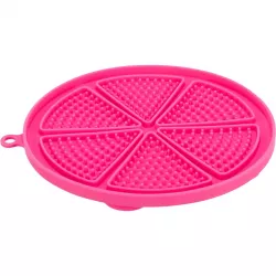 Lick´n´Snack KRUH s přísavkami - lízací podložka, 18 cm, TPR/plast, pink TRIXIE