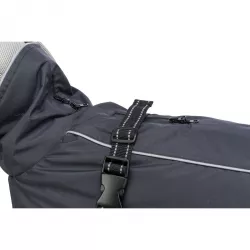 Outdoorový kabátek CALVI, černá XL:70cm, hruď:66-104cm, krk: do 74cm