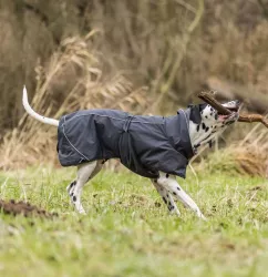 Outdoorový kabátek CALVI, černá S:33cm, hruď:40-66cm, krk: do 48cm TRIXIE