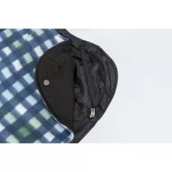 Outdoorový kabátek ROUEN 2v1, střih buldok, černá/modrá XS:30cm, hruď:36-58cm, krk:36-44cm TRIXIE