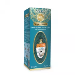 AQUA Magic Zeolite ORANGE & CINNAMON - granulovaný deodorant pro kočičí WC, 500 g