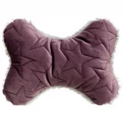 Xmas Bone - kost, hračka pro psy, 20 cm, samet/plyš, berry/petrolejová TRIXIE