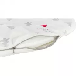 Xmas cushion NIVIA, vánoční polštář oválný, 98 x 62 cm, krémový TRIXIE