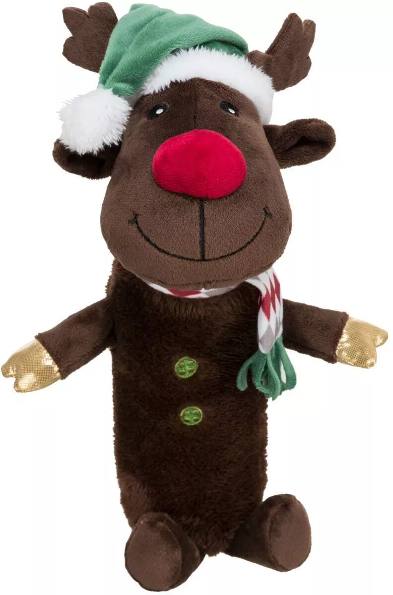 Xmas REINDEER, plyšový sob s pet lahví uvnitř, 45 cm