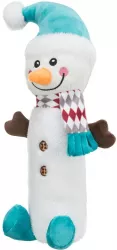 Xmas SNOWMAN, plyšový sněhulák s pet lahví uvnitř, 38 cm