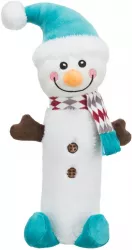 Xmas SNOWMAN, plyšový sněhulák s pet lahví uvnitř, 38 cm