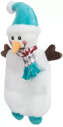 Xmas SNOWMAN, vánoční sněhulák, plyš bez výplně, 31 cm TRIXIE